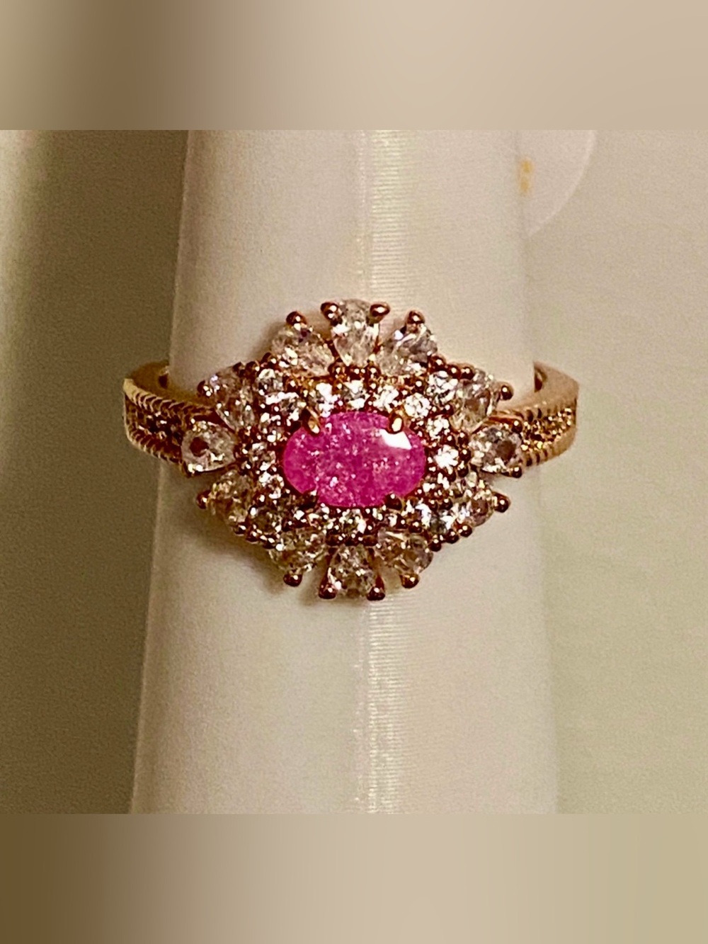 Bomb Party 2026 Ice Crystal Ring